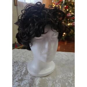 Synthetic Dark Brown Curly Wig